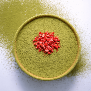 Strawberry matcha